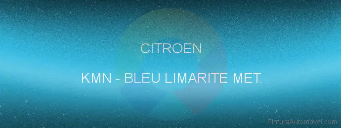 Pintura Citroen KMN Bleu Limarite Met.