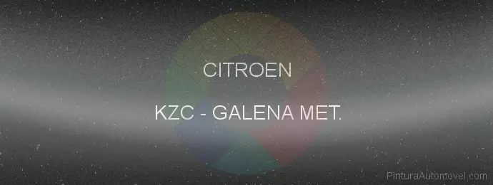 Pintura Citroen KZC Galena Met.