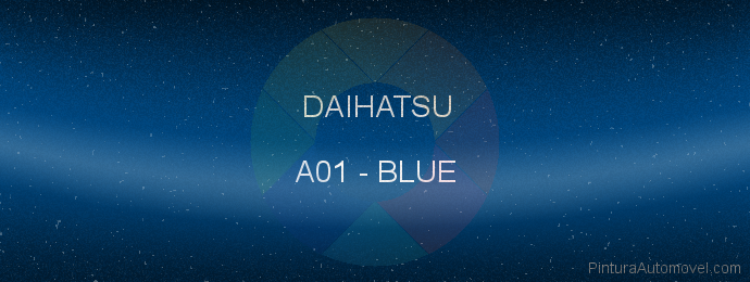 Pintura Daihatsu A01 Blue