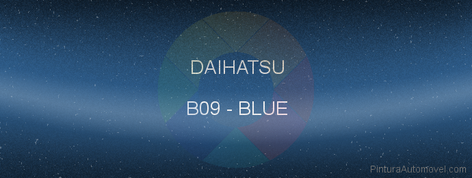 Pintura Daihatsu B09 Blue
