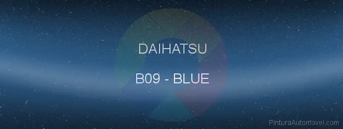 Pintura Daihatsu B09 Blue