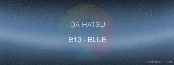 Pintura Daihatsu B13 Blue