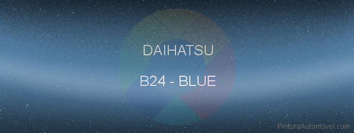 Pintura Daihatsu B24 Blue