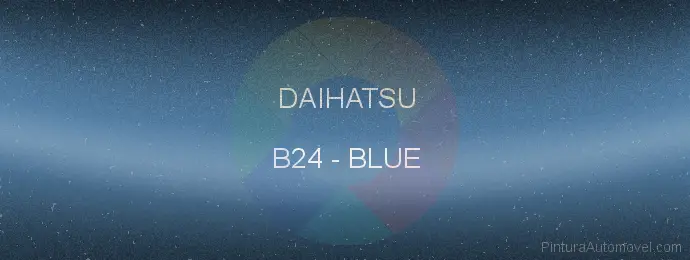 Pintura Daihatsu B24 Blue