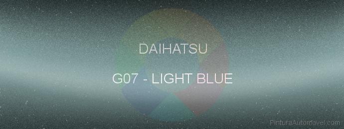 Pintura Daihatsu G07 Light Blue