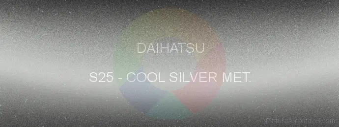 Pintura Daihatsu S25 Cool Silver Met.