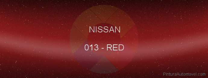 Pintura Nissan 013 Red