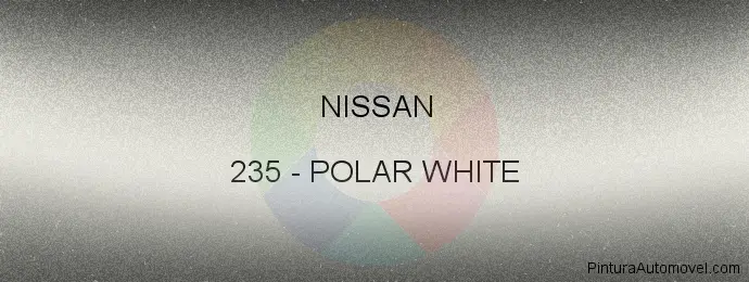 Pintura Nissan 235 Polar White