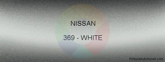 Pintura Nissan 369 White