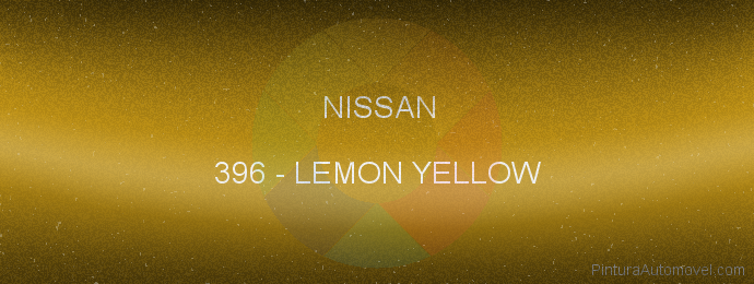 Pintura Nissan 396 Lemon Yellow