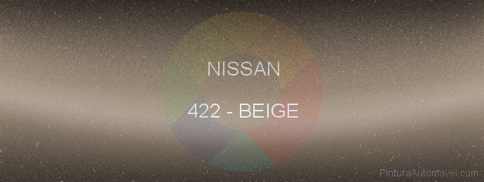 Pintura Nissan 422 Beige
