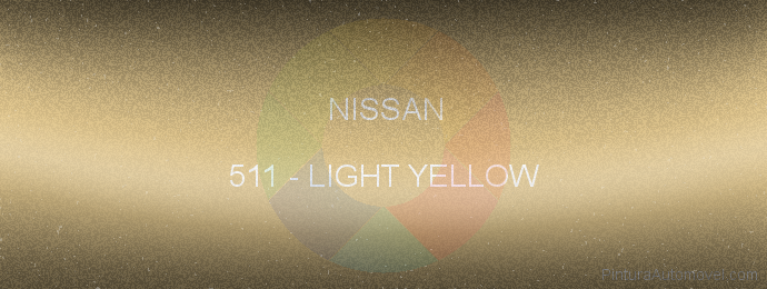 Pintura Nissan 511 Light Yellow