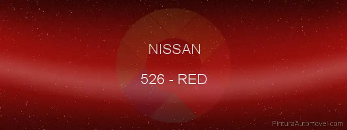 Pintura Nissan 526 Red