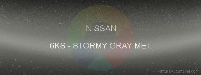 Pintura Nissan 6KS Stormy Gray Met.