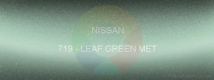Pintura Nissan 719 Leaf Green Met