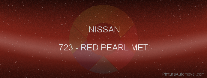 Pintura Nissan 723 Red Pearl Met.