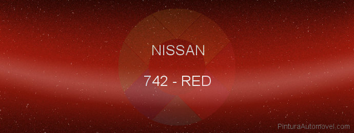 Pintura Nissan 742 Red