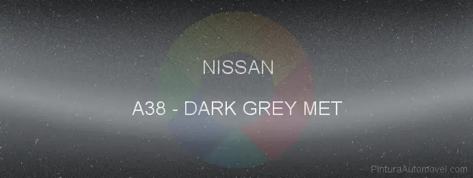 Pintura Nissan A38 Dark Grey Met