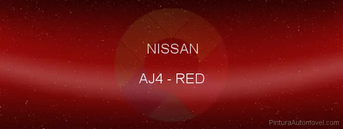 Pintura Nissan AJ4 Red