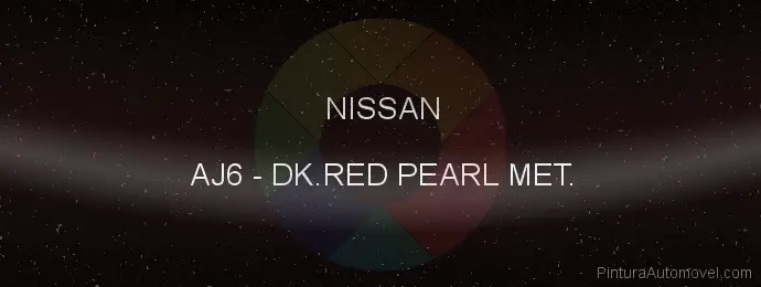 Pintura Nissan AJ6 Dk.red Pearl Met.