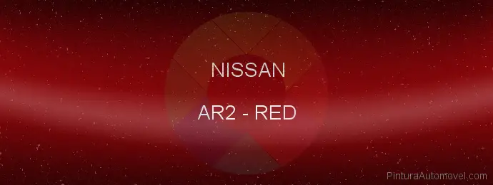 Pintura Nissan AR2 Red