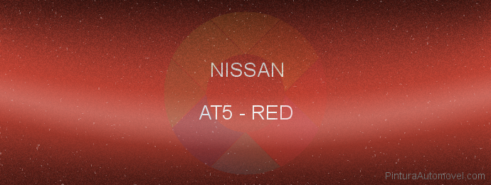 Pintura Nissan AT5 Red