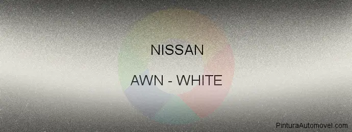 Pintura Nissan AWN White