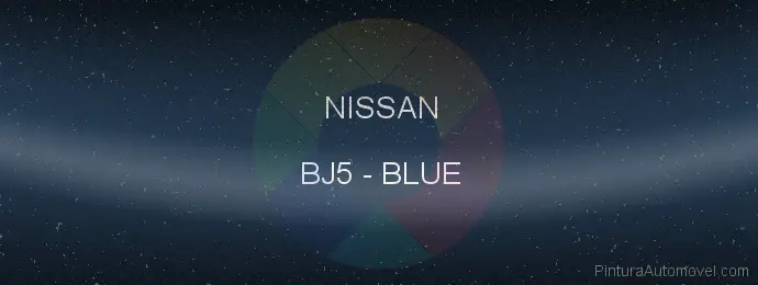 Pintura Nissan BJ5 Blue