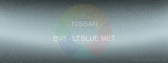 Pintura Nissan BV3 Lt.blue Met.