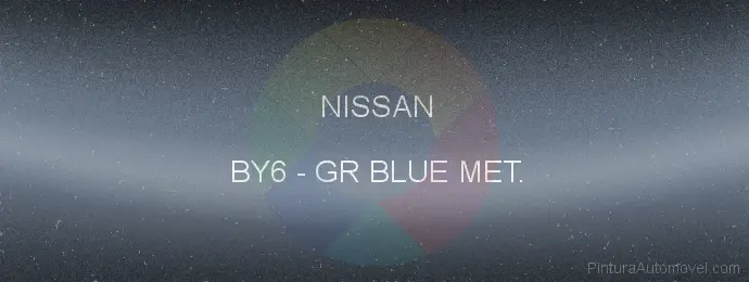Pintura Nissan BY6 Gr Blue Met.