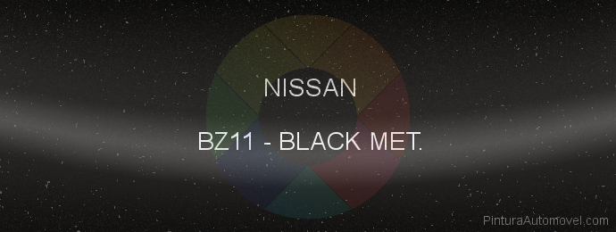 Pintura Nissan BZ11 Black Met.