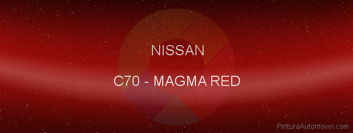 Pintura Nissan C70 Magma Red