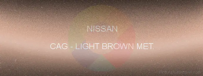 Pintura Nissan CAG Light Brown Met.