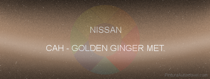 Pintura Nissan CAH Golden Ginger Met.