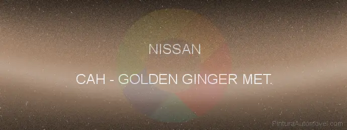 Pintura Nissan CAH Golden Ginger Met.