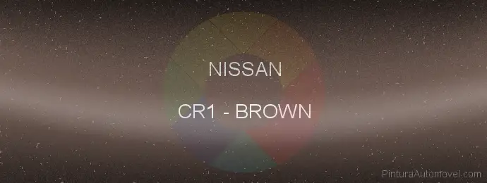 Pintura Nissan CR1 Brown