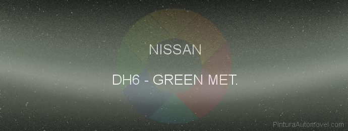 Pintura Nissan DH6 Green Met.