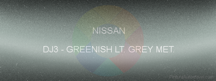 Pintura Nissan DJ3 Greenish Lt. Grey Met.