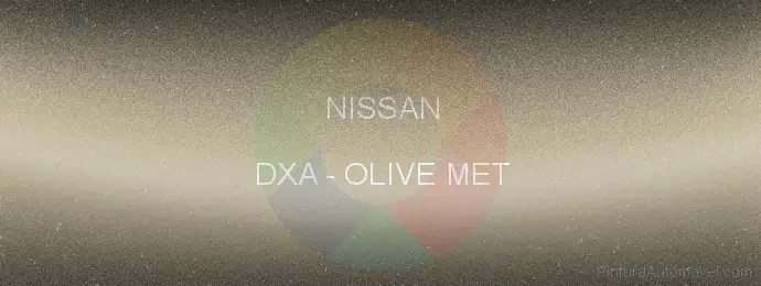 Pintura Nissan DXA Olive Met