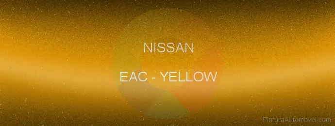 Pintura Nissan EAC Yellow