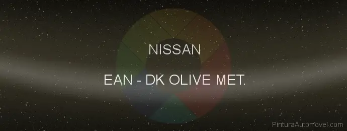Pintura Nissan EAN Dk Olive Met.