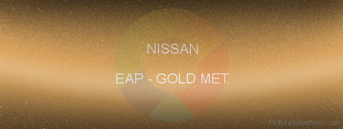 Pintura Nissan EAP Gold Met.