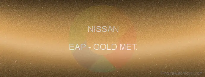 Pintura Nissan EAP Gold Met.