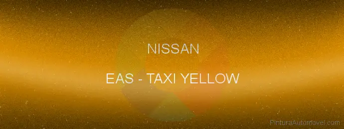 Pintura Nissan EAS Taxi Yellow