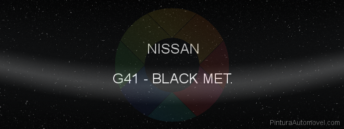 Pintura Nissan G41 Black Met.