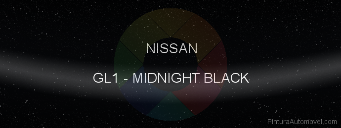 Pintura Nissan GL1 Midnight Black