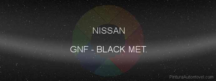 Pintura Nissan GNF Black Met.