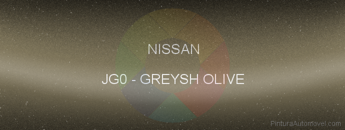 Pintura Nissan JG0 Greysh Olive
