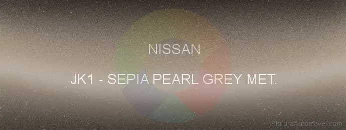 Pintura Nissan JK1 Sepia Pearl Grey Met.