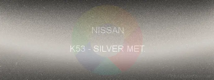 Pintura Nissan K53 Silver Met.